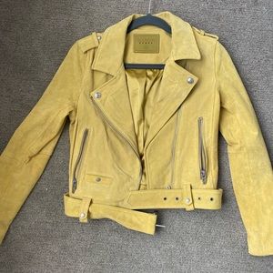 Blank NYC leather moto jacket